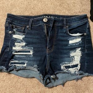 American eagle next level stretch hi-rise shortie